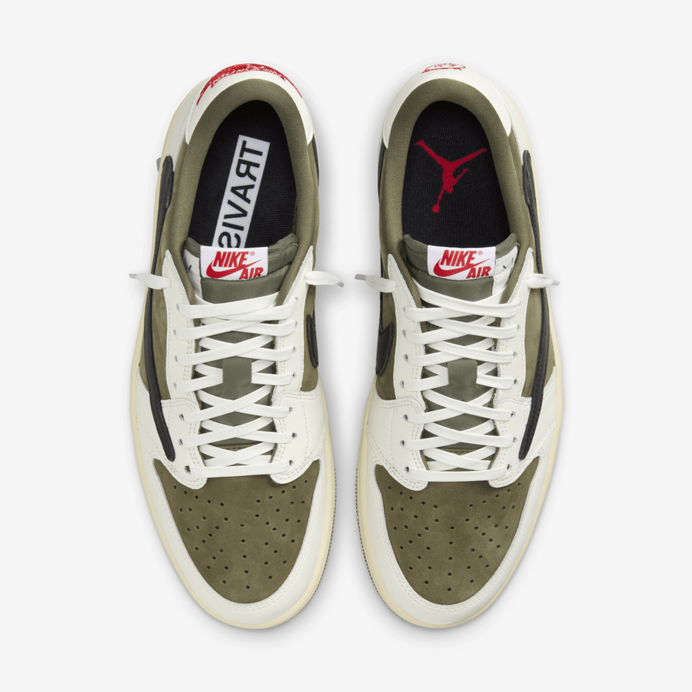 Sneaker Drop — Travis Scott x Air Jordan 1 Low OG 'Medium Olive' Sneaker Drop — Travis Scott x Air Jordan 1 Low OG 'Medium Olive'